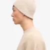Bonnet en laine mérinos - Blanc ivoire