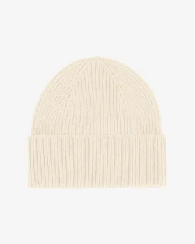 Bonnet en laine mérinos - Blanc optique