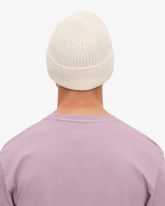 Bonnet en laine mérinos - Bleu bord de mer