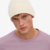 Bonnet en laine mérinos - Bleu bord de mer