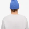 Bonnet en laine mérinos - Bleu Pacifique