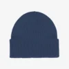 Bonnet en laine mérinos - Bleu pétrole