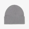 Bonnet en laine mérinos - Gris chiné