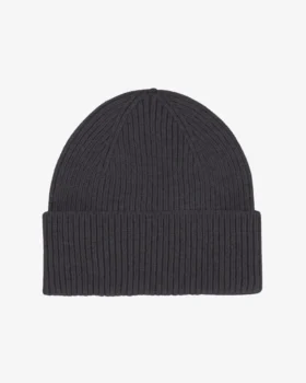 Bonnet en laine mérinos - Gris lave