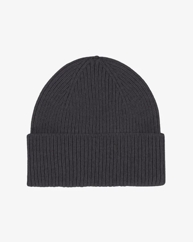 Bonnet en laine mérinos - Gris lave
