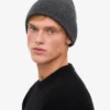 Bonnet en laine mérinos - Gris lave