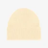 Bonnet en laine mérinos - Jaune pâle