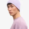 Bonnet en laine mérinos - Lavande pâle