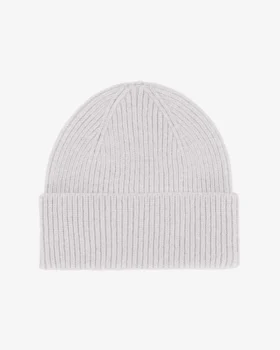 Bonnet en laine mérinos - Mélange neige