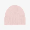 Bonnet en laine mérinos - Rose délavé