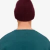 Bonnet en laine mérinos - Rouge sang de bœuf