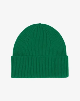 Bonnet en laine mérinos - Vert Kelly