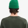 Bonnet en laine mérinos - Vert Kelly