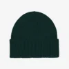 Bonnet en laine mérinos - Vert émeraude