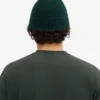 Bonnet en laine mérinos - Vert émeraude