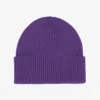Bonnet en laine mérinos - Violet ultra