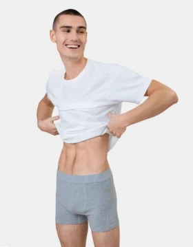Boxer Classic Organic en coton bio – Bleu Pacifique