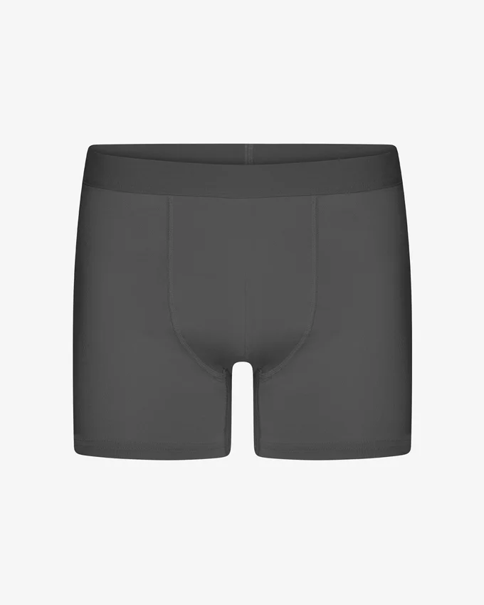 Boxer classique en coton Organic - Gris lave