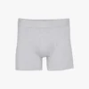 Boxer classique en coton Organic - Mélange neige