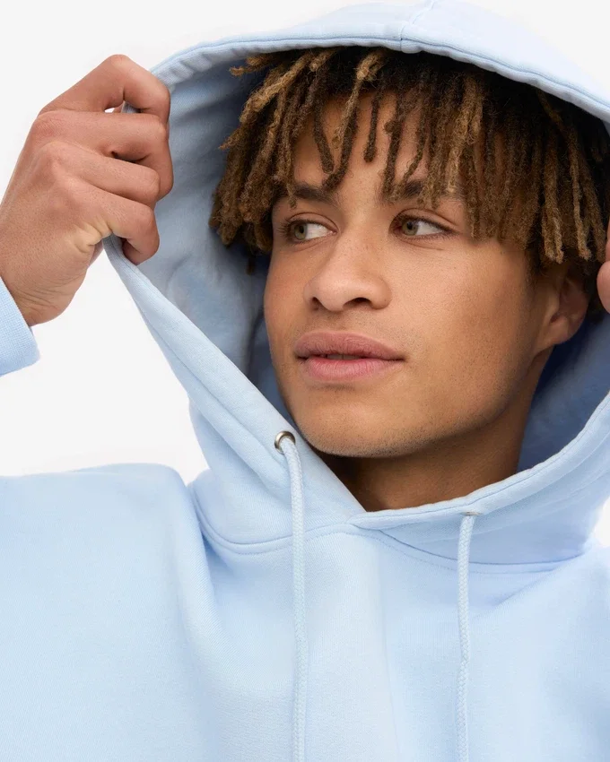Capuche Classic Organic en coton bio - Bleu polaire