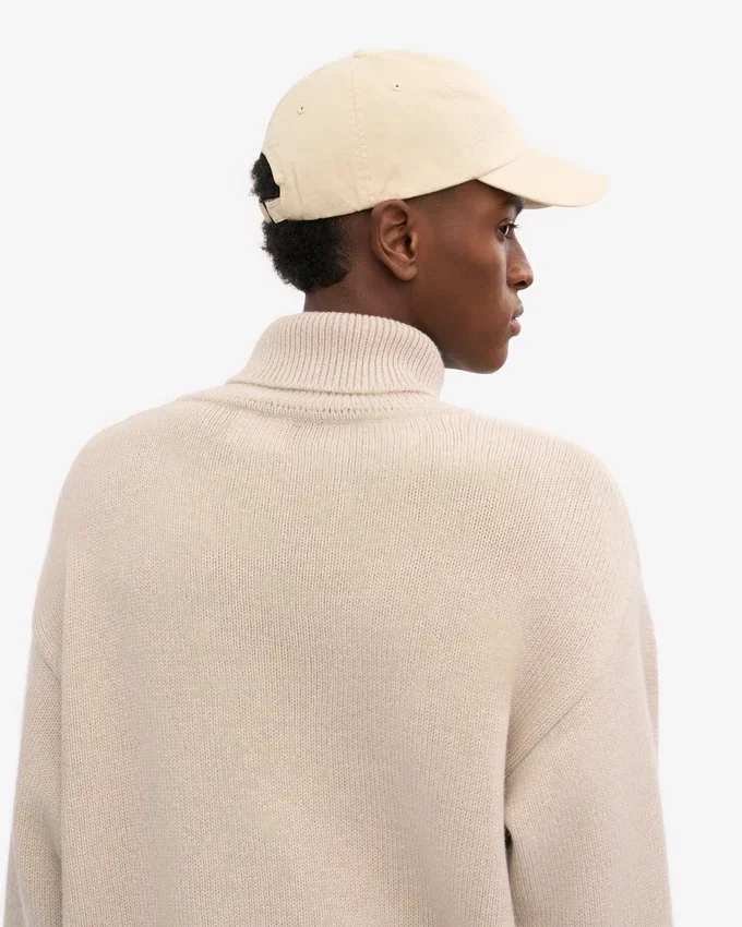 Casquette en coton bio - Blanc ivoire