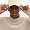 Casquette en coton bio - Blanc ivoire