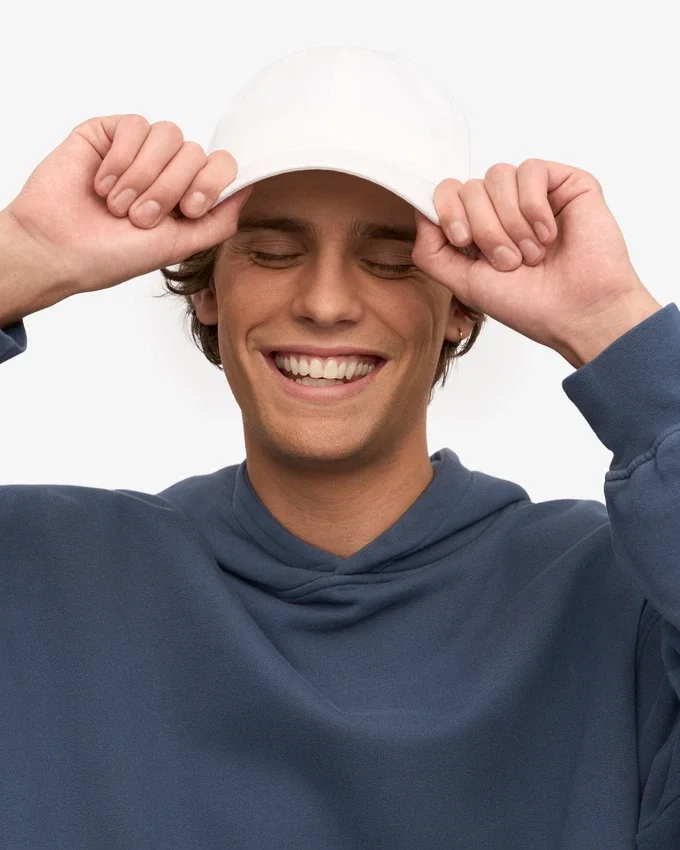 Casquette en coton bio - Blanc optique