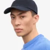 Casquette en coton bio - Bleu marine