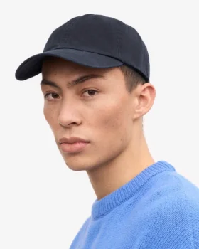 Casquette en coton bio – Bleu marine