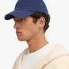 Casquette en coton bio - Bleu marine