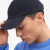 Casquette en coton bio - Bleu marine