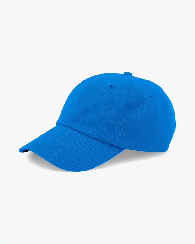 Casquette en coton bio - Bleu Pacifique