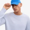 Casquette en coton bio - Bleu Pacifique