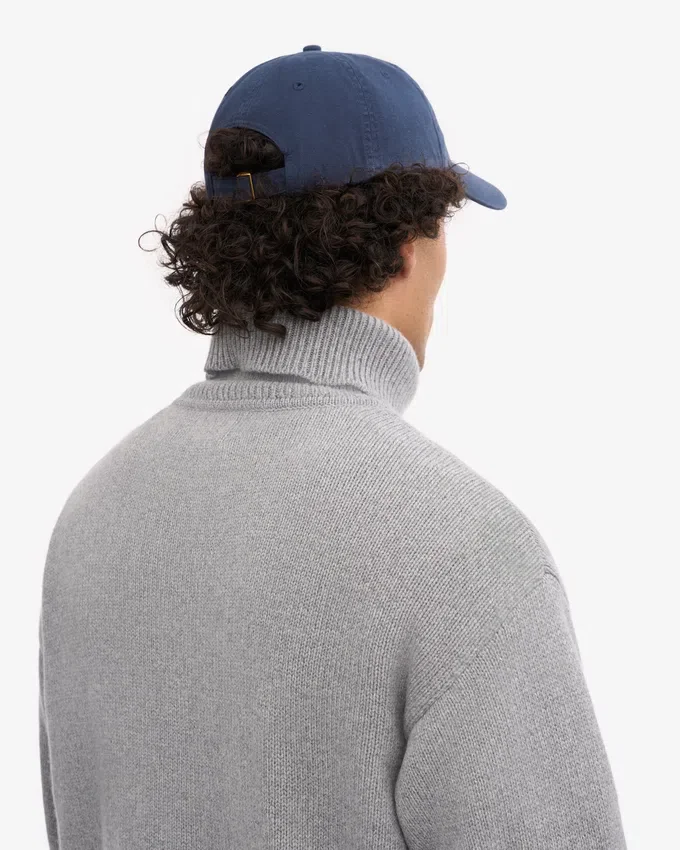 Casquette en coton bio - Bleu pétrole