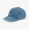 Casquette en coton bio - Indigo délavé