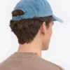 Casquette en coton bio - Indigo délavé