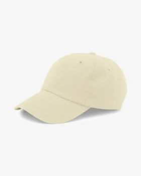 Casquette en coton bio - Jaune pâle