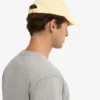 Casquette en coton bio - Jaune pâle