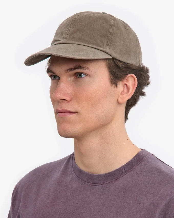Casquette en coton bio - Kaki délavé