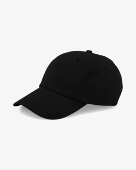 Casquette en coton bio - Noir intense