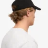 Casquette en coton bio - Noir intense