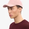 Casquette en coton bio - Rose délavé