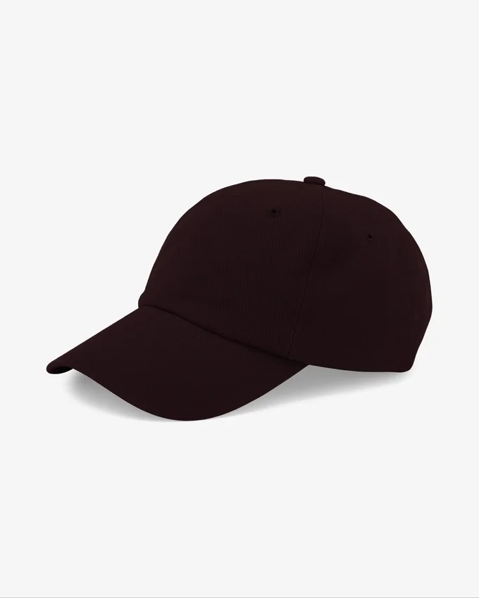 Casquette en coton bio - Rouge sang de bœuf
