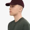 Casquette en coton bio - Rouge sang de bœuf