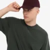 Casquette en coton bio - Rouge sang de bœuf