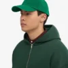 Casquette en coton bio - Vert Kelly