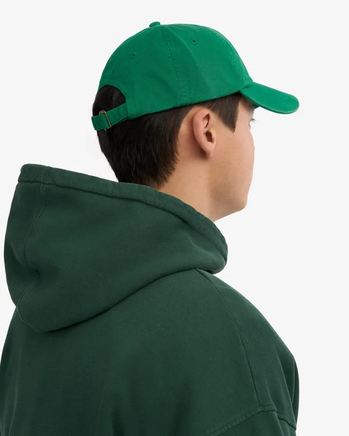 Casquette en coton bio - Vert Kelly