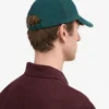 Casquette en coton bio - Vert océan
