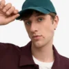 Casquette en coton bio - Vert océan