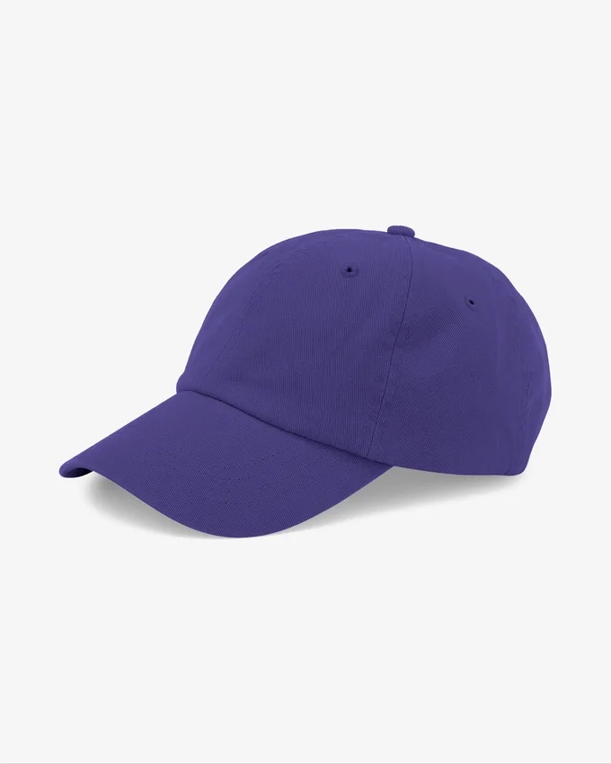 Casquette en coton bio - Violet ultra